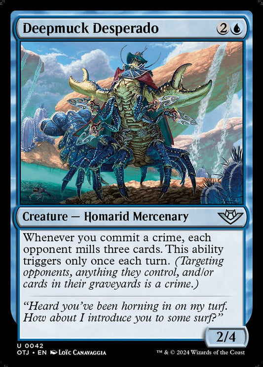 Deepmuck Desperado (42) – Magic: The Gathering, Outlaws of Thunder Junction [Foil]