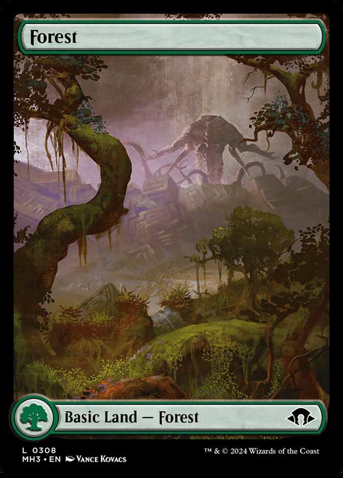 Forest (308) – Magic: The Gathering, Modern Horizons 3 [Foil]
