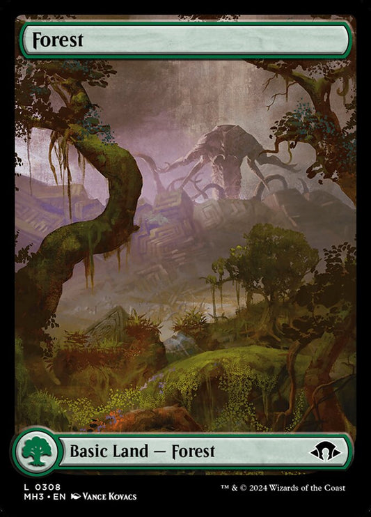 Forest (308) – Magic: The Gathering, Modern Horizons 3 [Foil]