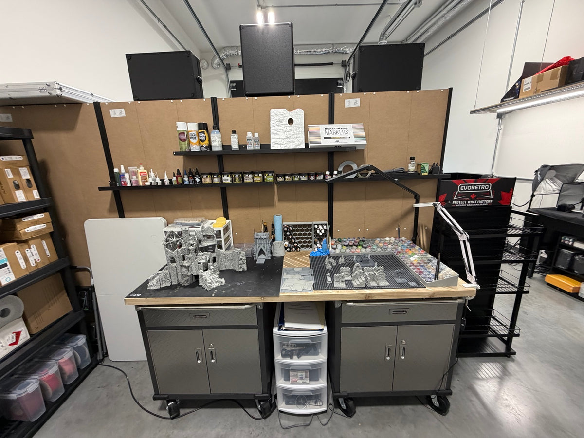 Atelier Forge Primordia à Drummondville avec imprimantes et espace de production