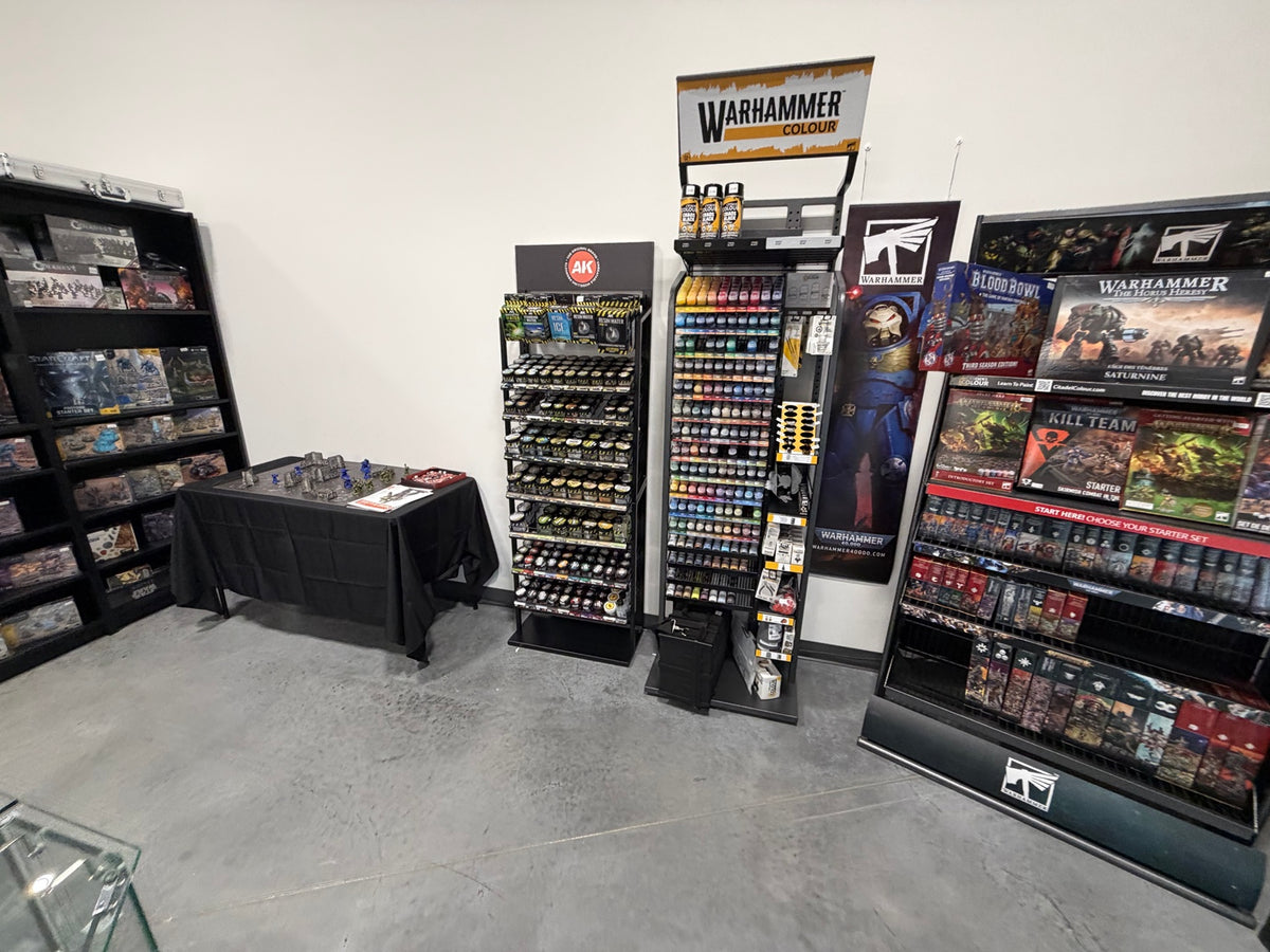 Boutique spécialisée Forge Primordia avec peinture, wargame et produits hobby