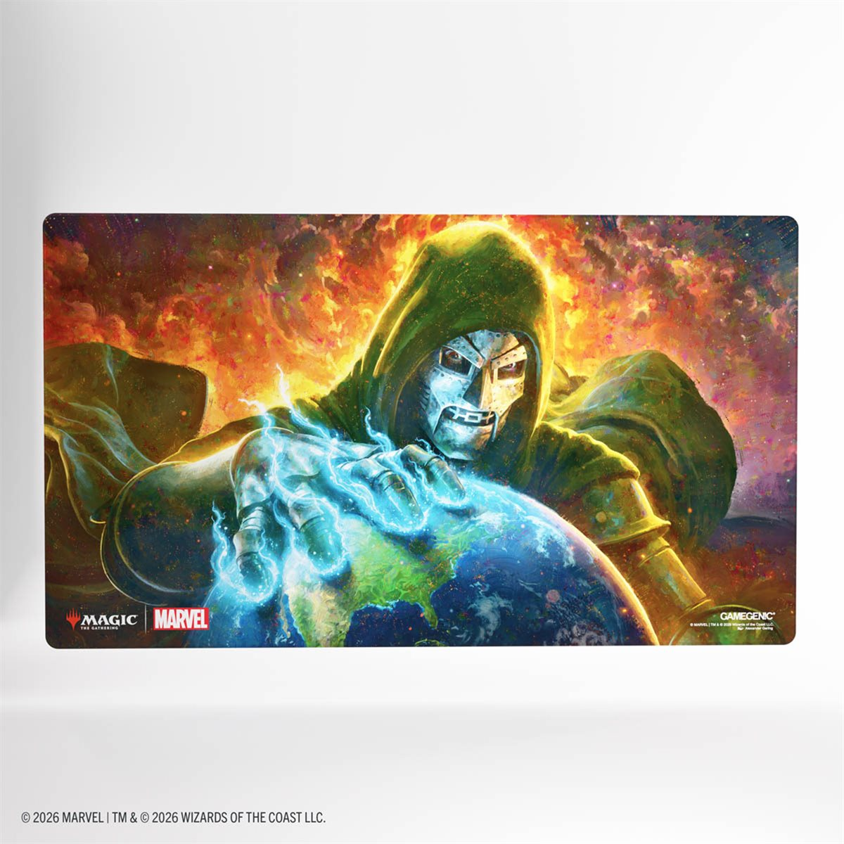 Gamegenic — Tapis Shiny MTG Marvel Super Heroes, Doom Reigns Supreme (Fatalis), 61 × 35 cm