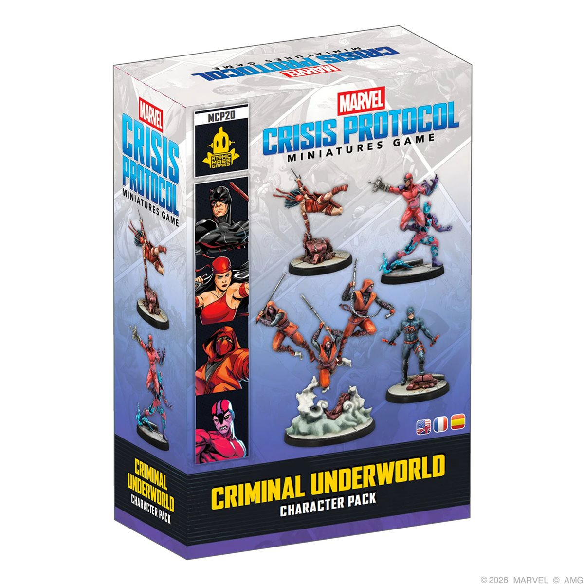 Marvel Crisis Protocol Criminal Underworld Character Pack multilingue