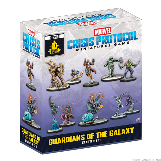 Marvel: Crisis Protocol — Guardians of the Galaxy Starter Set MCP65, édition anglaise