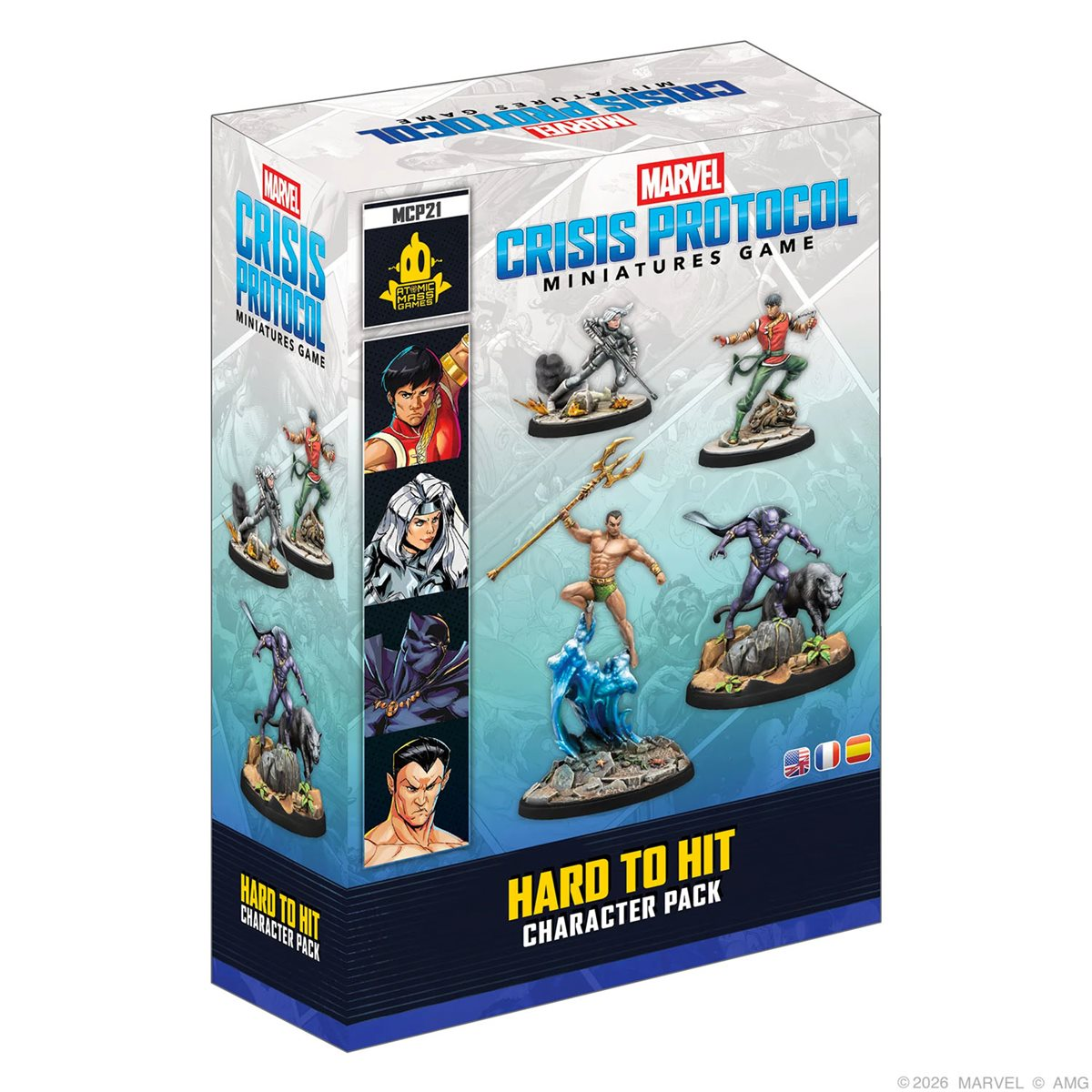 Marvel Crisis Protocol Hard to Hit Character Pack multilingue