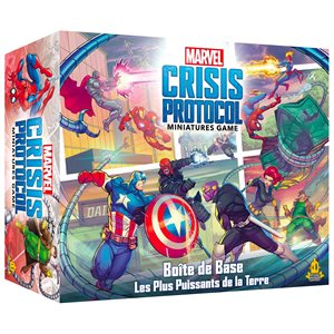 Marvel: Crisis Protocol – Les Plus Puissants de la Terre, boîte de base en français