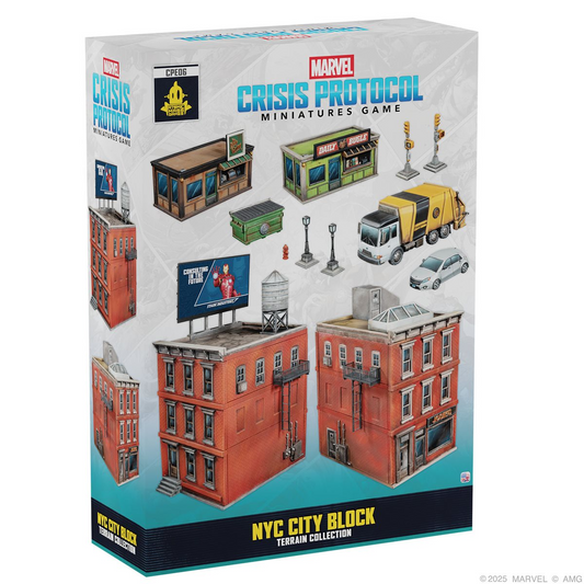 Boîte NYC City Block Terrain Collection Marvel: Crisis Protocol