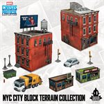 Décors NYC City Block Terrain Collection, exemple peint