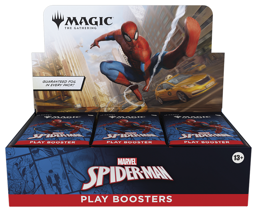 Marvel’s Spider-Man – boîte de 30 boosters de jeu Magic en anglais