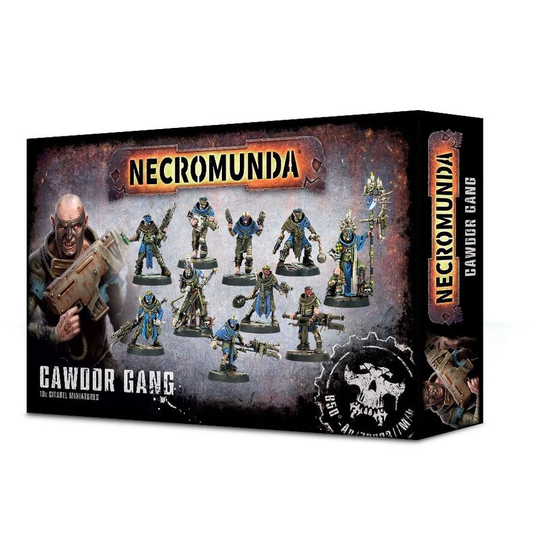 Necromunda — boîte du gang Cawdor, 10 figurines