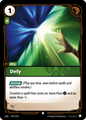Defy (OGN-45) – Riftbound [Foil]