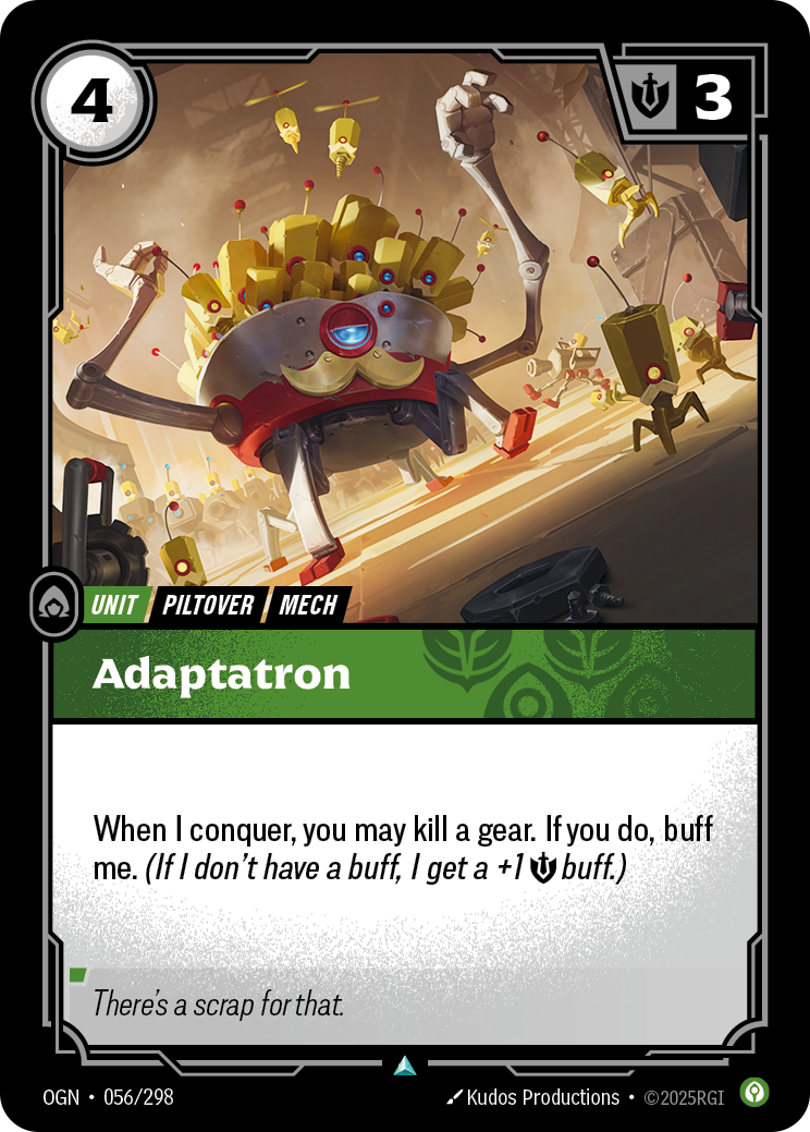 Adaptatron (OGN-56) – Riftbound