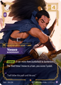 Yasuo, Windrider (OGN-205) – Riftbound [Foil]