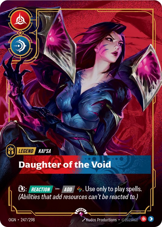 Daughter of the Void (OGN-247) – Riftbound [Foil]