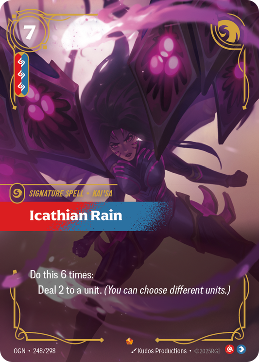 Icathian Rain (OGN-248) – Riftbound [Foil]