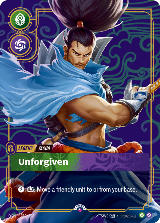 Unforgiven (OGN-259) – Riftbound [Foil]