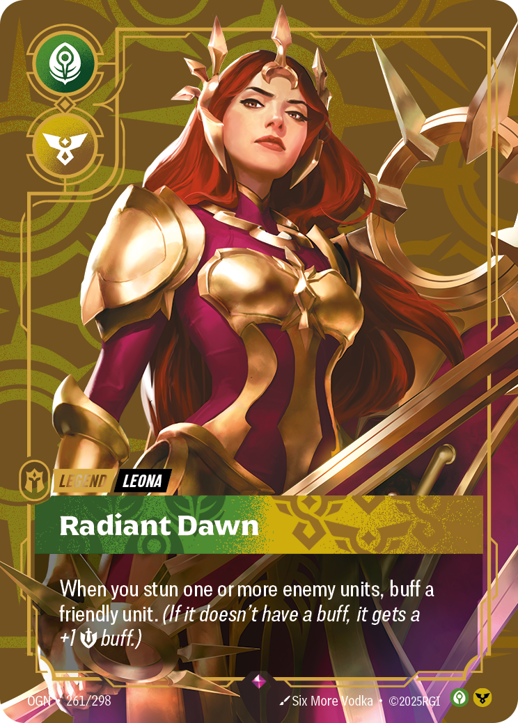 Radiant Dawn (OGN-261) – Riftbound [Foil]
