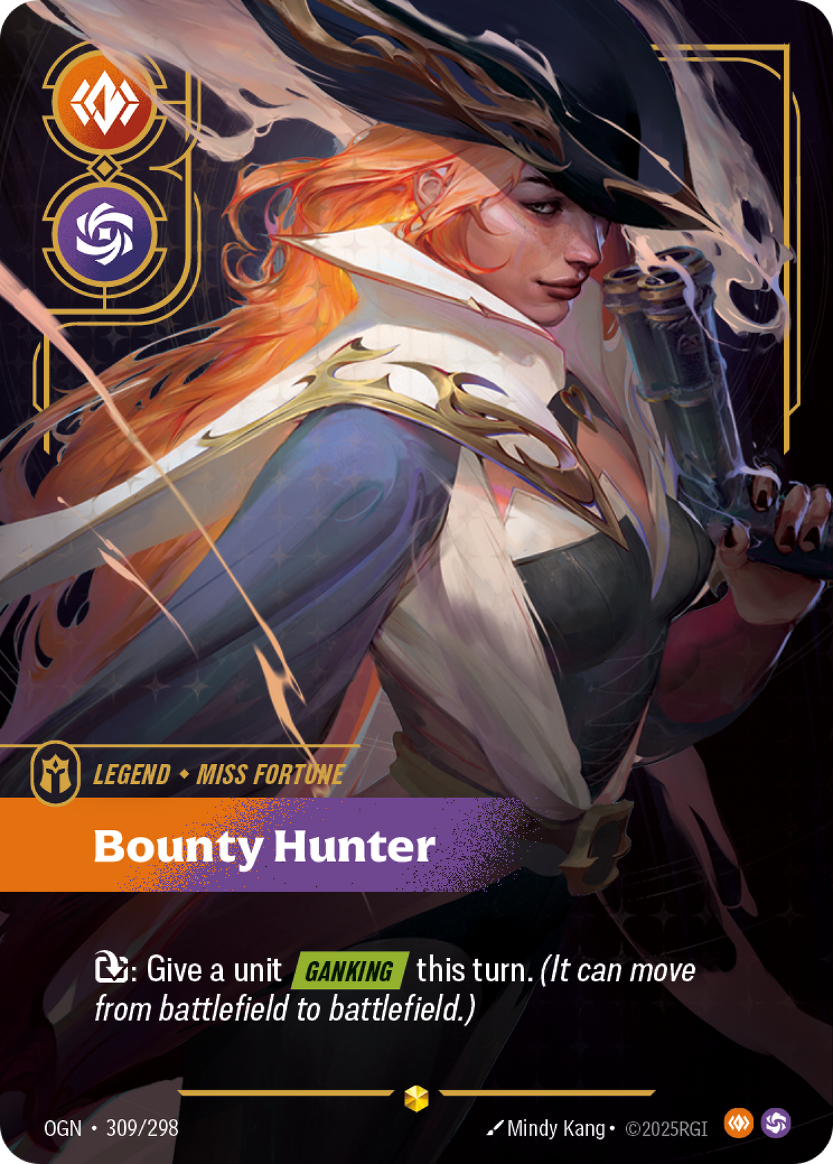 Bounty Hunter (OGN-309) – Riftbound [Foil]