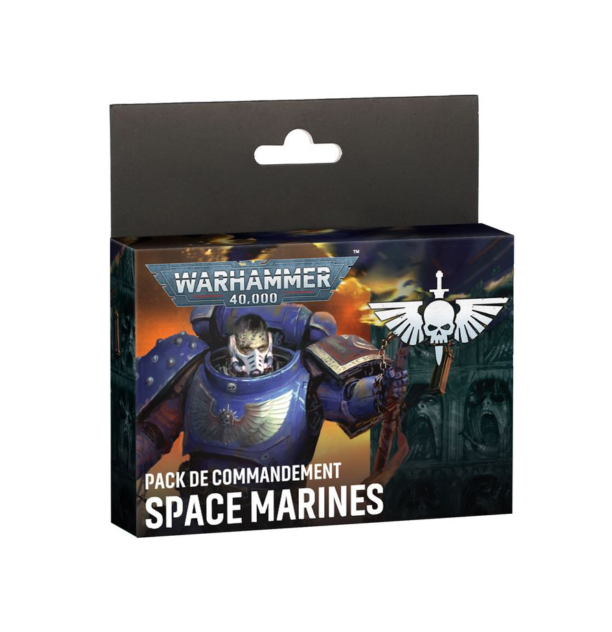 Pack de Commandement Space Marines – boîte française Warhammer 40,000