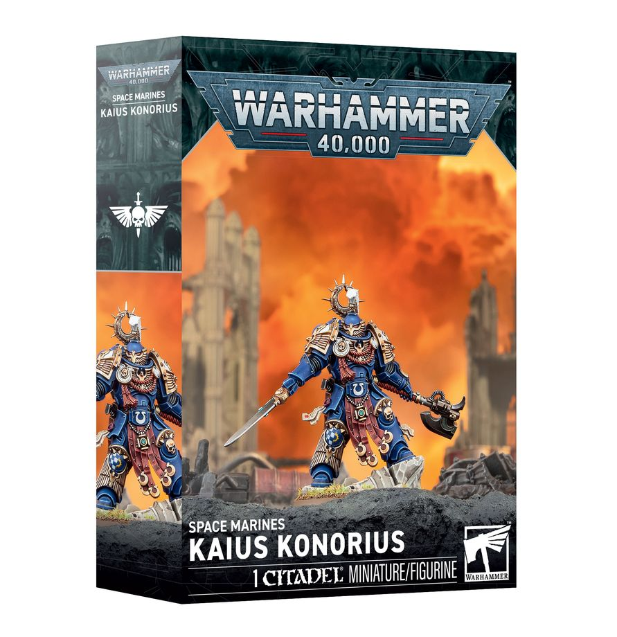 Space Marines Kaius Konorius – boîte Warhammer 40,000 Games Workshop