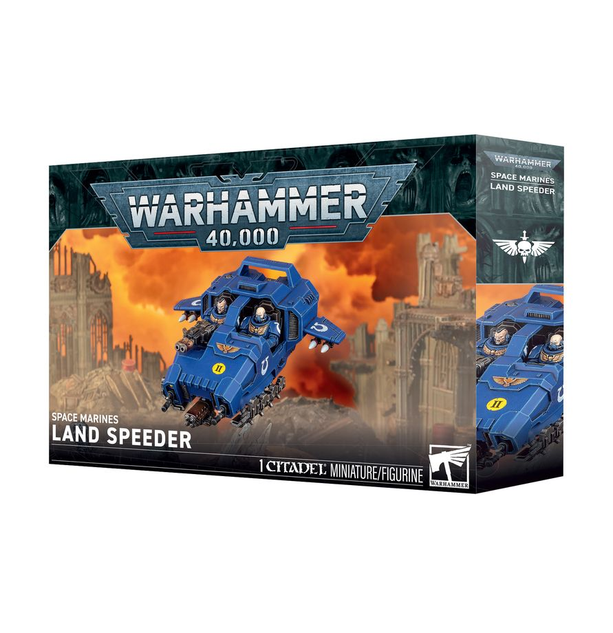 Space Marines Land Speeder – boîte Warhammer 40,000 Games Workshop