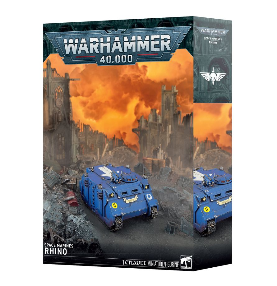 Space Marines Rhino – boîte Warhammer 40,000 Games Workshop