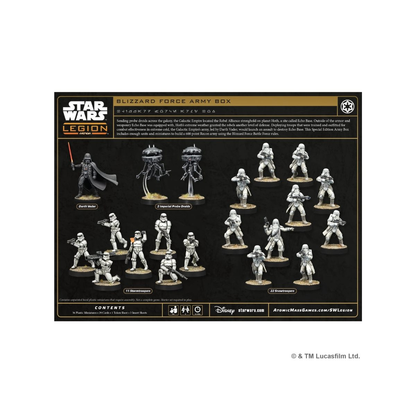 Blizzard Force Special Edition – contenu de la boîte, 36 figurines impériales