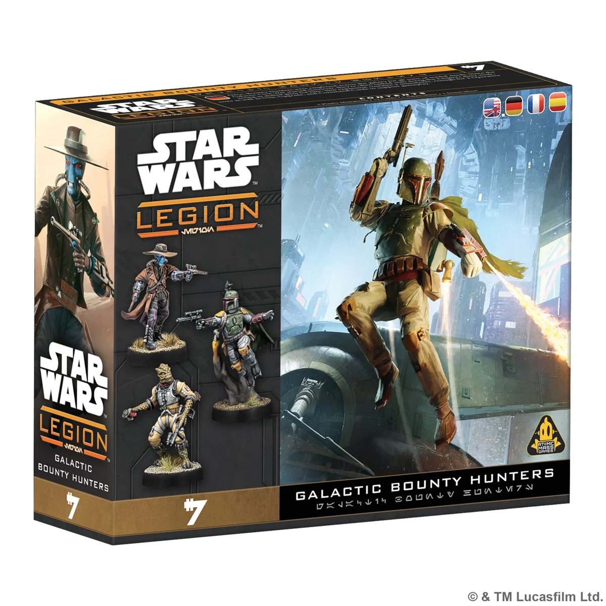 Star Wars: Legion – boîte Galactic Bounty Hunters