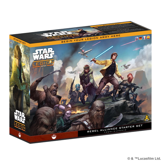 Boîte de démarrage Alliance rebelle pour Star Wars: Legion – face avant