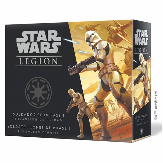 Star Wars: Legion – Soldats clones de phase I, extension d’unité en français