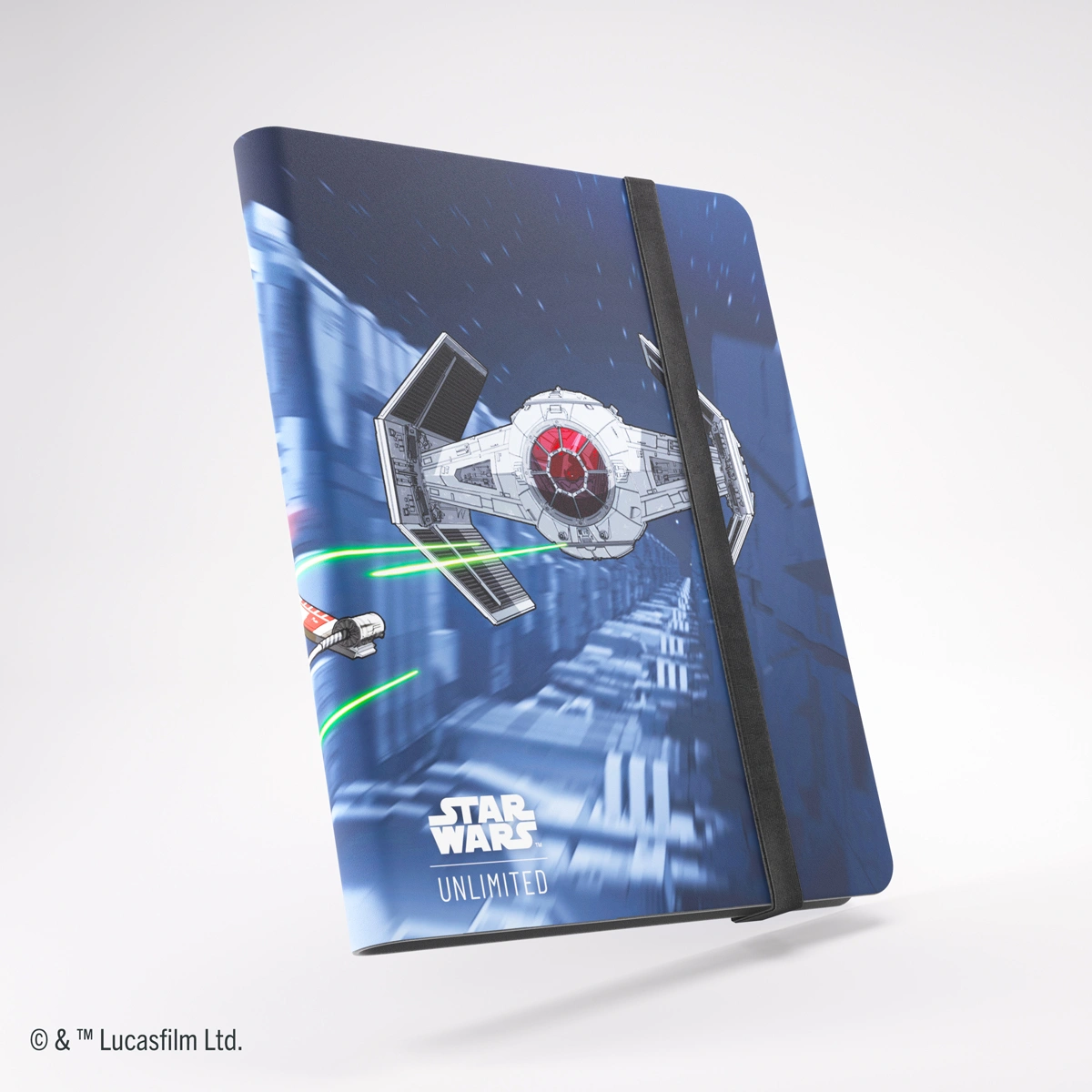 Album Gamegenic Star Wars: Unlimited Casual 18 pochettes – couverture X-Wing et TIE