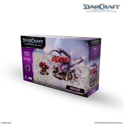 StarCraft Zerg Defiler – avant de la boîte