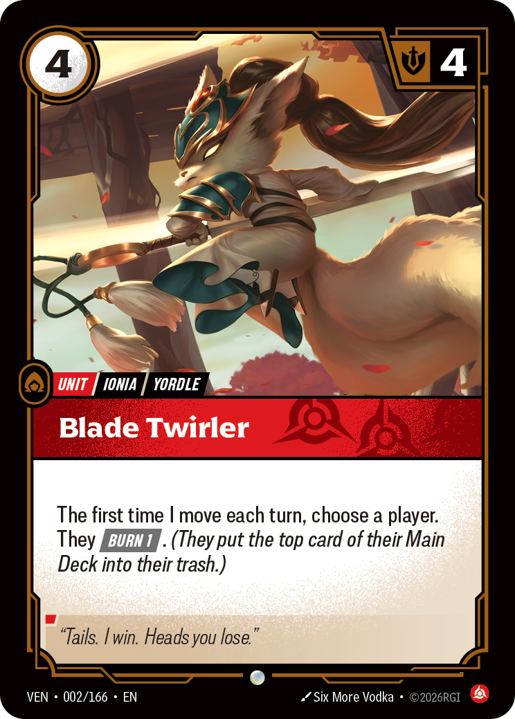 Blade Twirler (VEN-2) – Riftbound