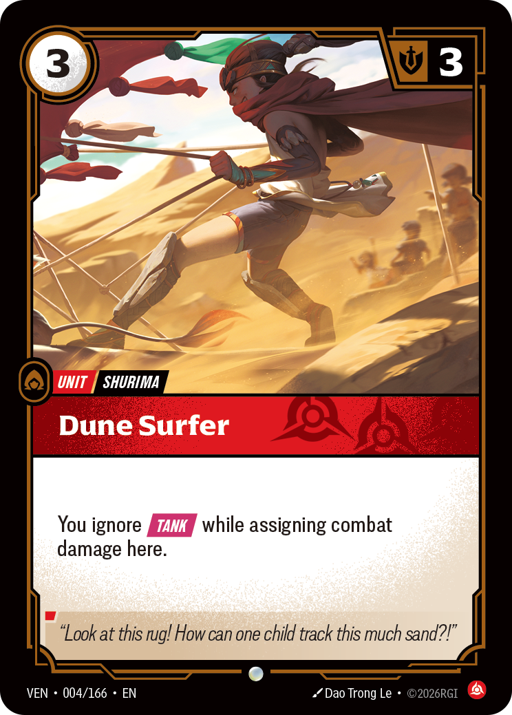 Dune Surfer (VEN-4) – Riftbound [Foil]