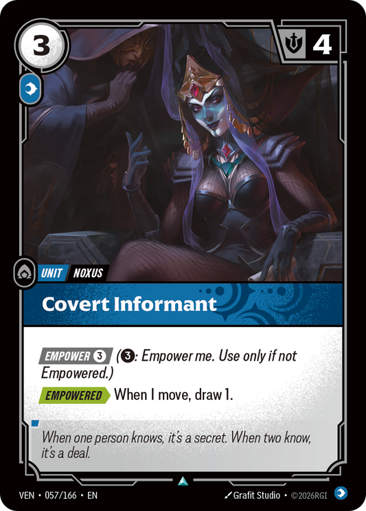 Covert Informant (VEN-57) – Riftbound