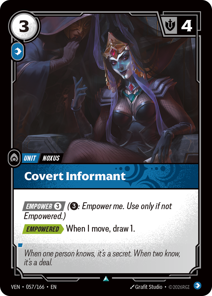 Covert Informant (VEN-57) – Riftbound [Foil]