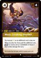 Masa, Crashing Thunder (VEN-120) – Riftbound